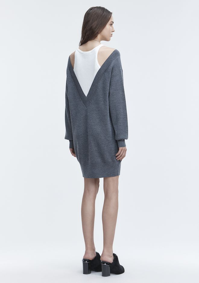 alexander wang sweater dress
