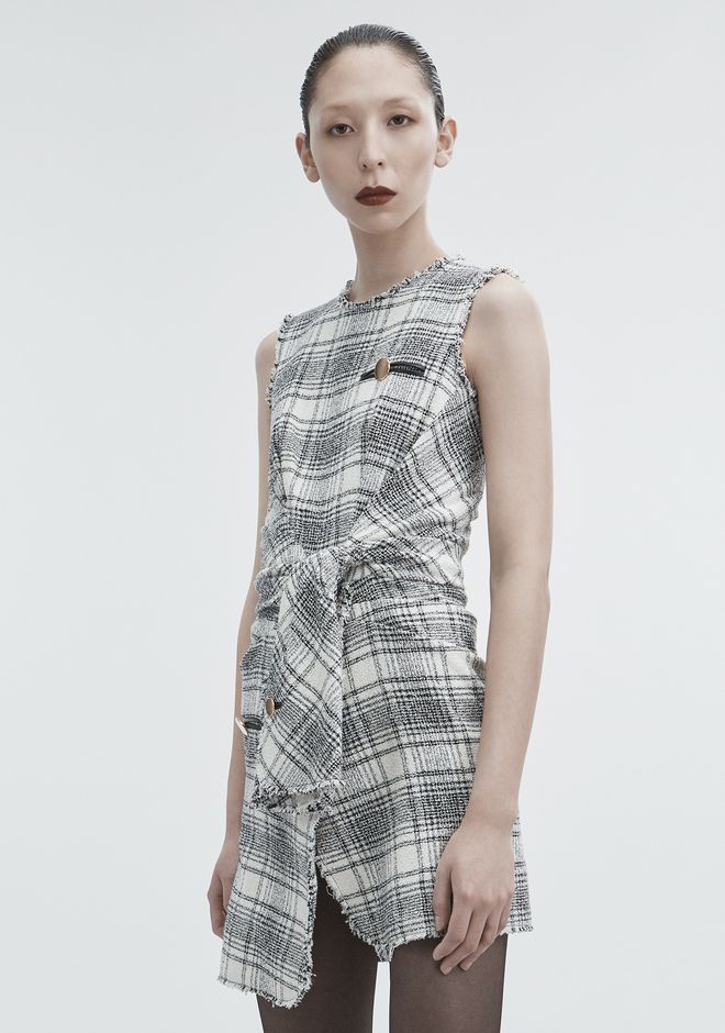 alexander wang tweed dress