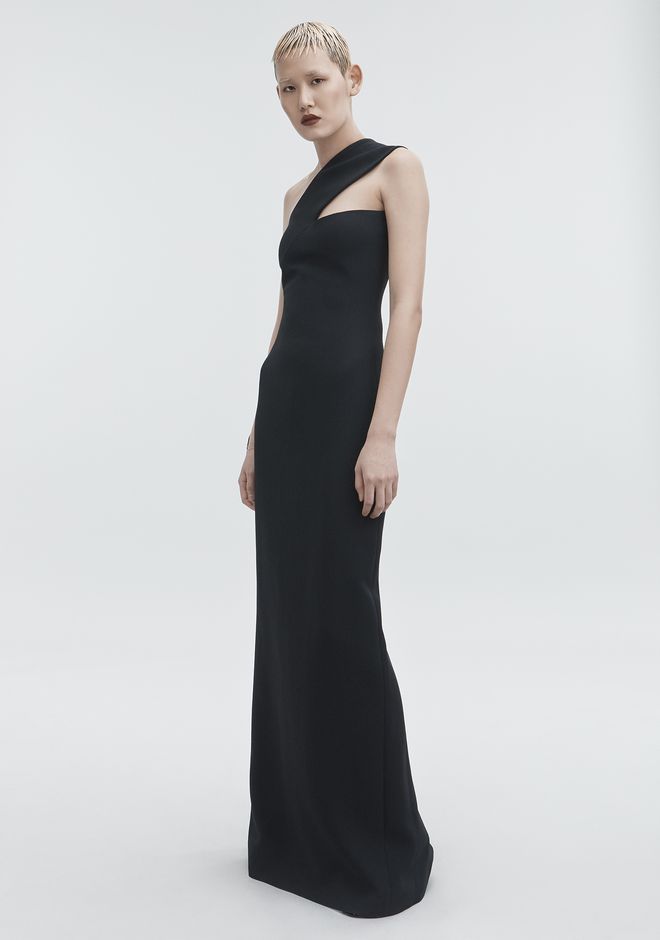 Alexander Wang ‎CUTOUT COLUMN DRESS ‎ ‎Long Dress‎ | Official Site