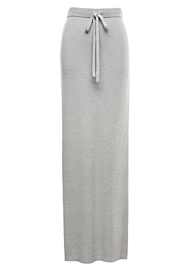 merino maxi skirt