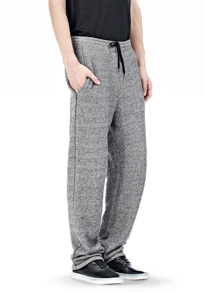 Alexander Wang ‎SPECKLED FRENCH TERRY SWEATPANTS ‎ ‎PANTS‎ | Official Site