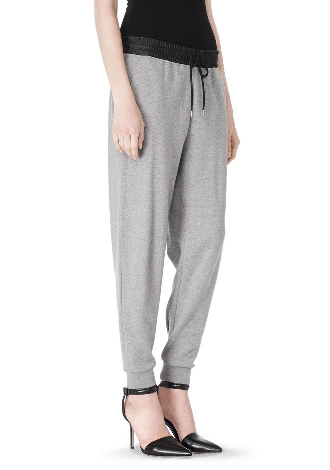 alexander wang pink sweatpants