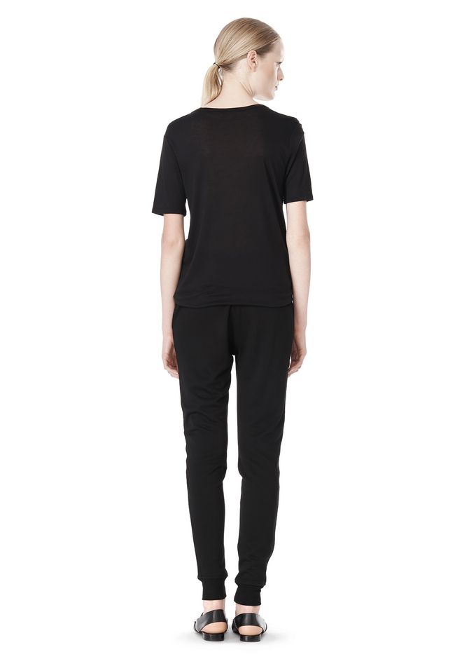 alexander wang terry sweatpants