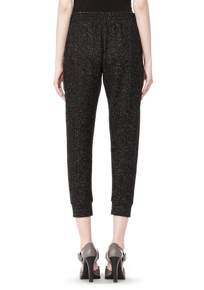 Alexander Wang ‎BOUCLE FLEECE TRACK PANT ‎ ‎PANTS‎ | Official Site