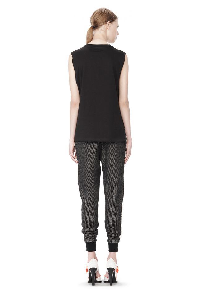 twill sweatpants