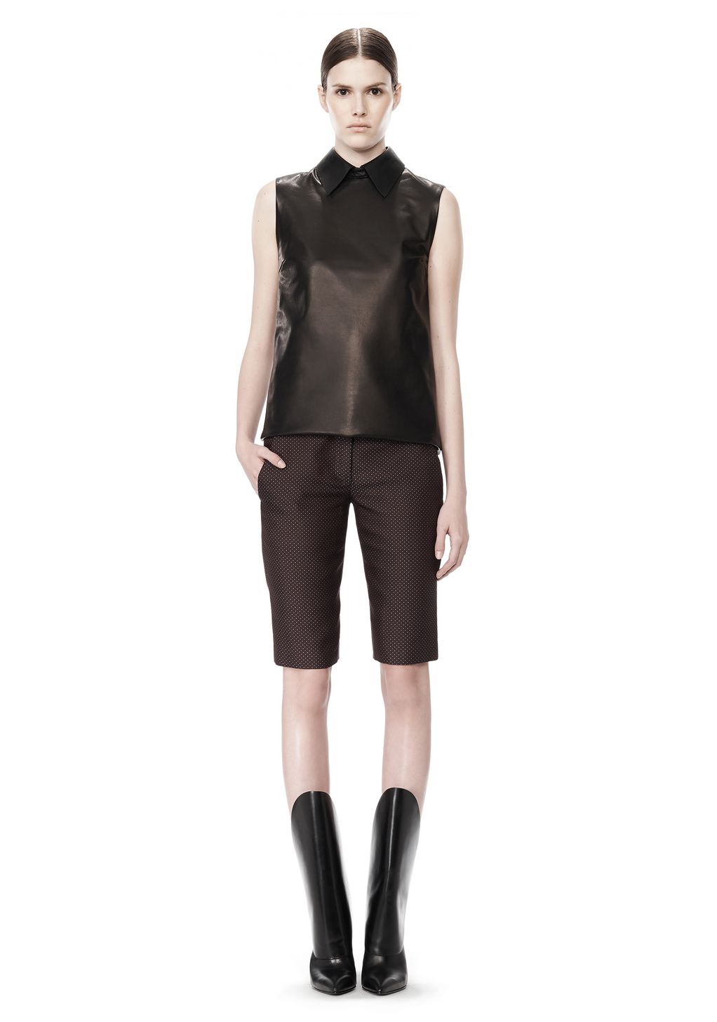 Alexander Wang ‎LOW WAISTED TAILORED SHORT ‎ ‎SHORTS‎ | Official Site