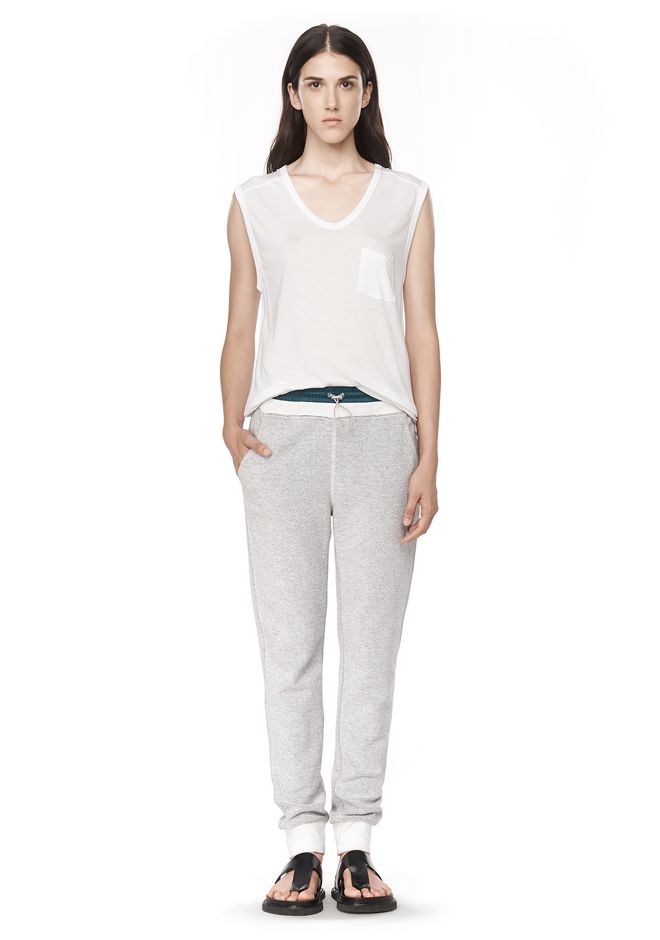 alexander wang foundation terry sweatpant