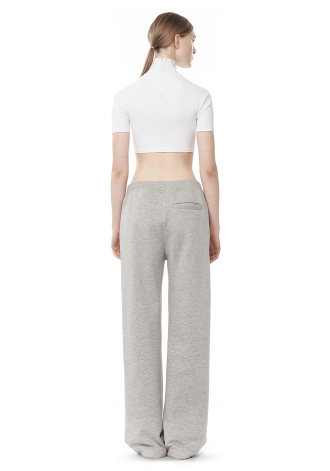 alexander wang logo sweatpants