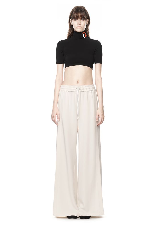 Alexander Wang ‎DRAPE SUITING SIDE SLIT PANT ‎ ‎PANTS‎ | Official Site