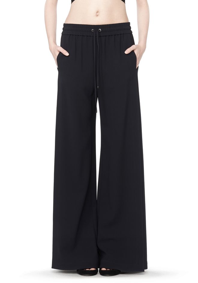 メンズ alexander wang racing pant side line ...