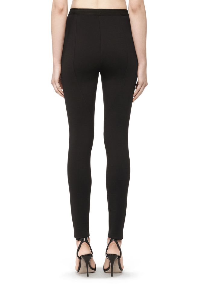 Alexander Wang ‎KNIT TWILL LEGGINGS ‎ ‎PANTS‎ | Official Site