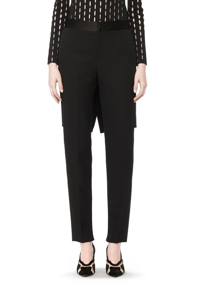 Alexander Wang ‎SLIM PANT WITH TROMPE L'OEIL BACK SKIRT ‎ ‎PANTS ...