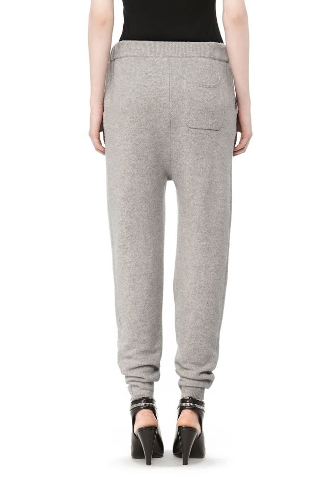 pink alexander wang sweatpants