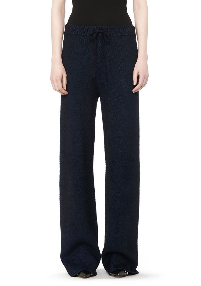 Alexander Wang ‎WIDE LEG CARDIGAN PANTS ‎ ‎PANTS‎ | Official Site