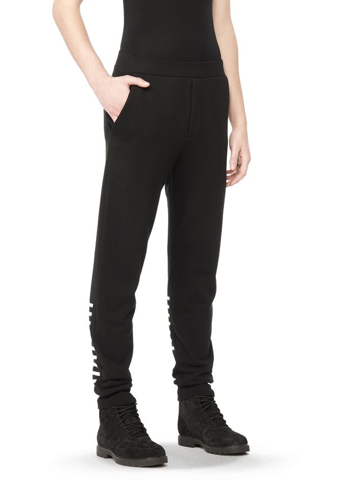 jean print sweatpants