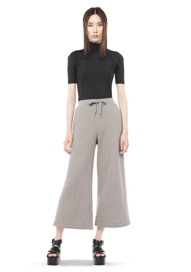 womens wide leg sweatpants