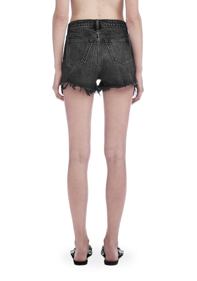 rock revival denim shorts mens