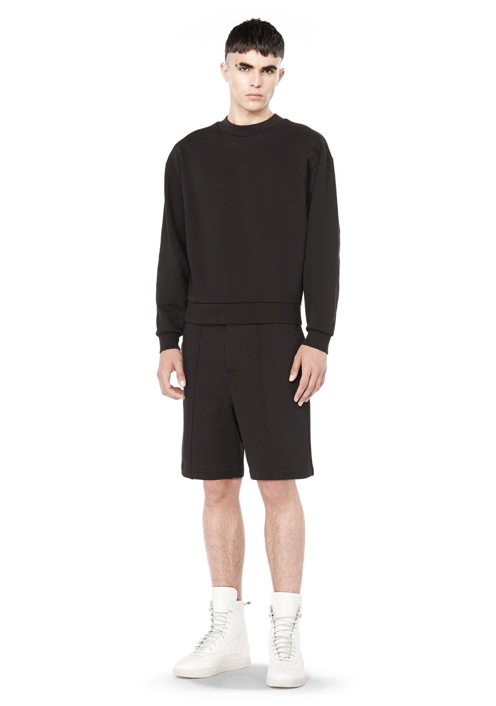 Alexander Wang ‎SHORTS WITH FRONT PINTUCK ‎ ‎SHORTS‎ | Official Site