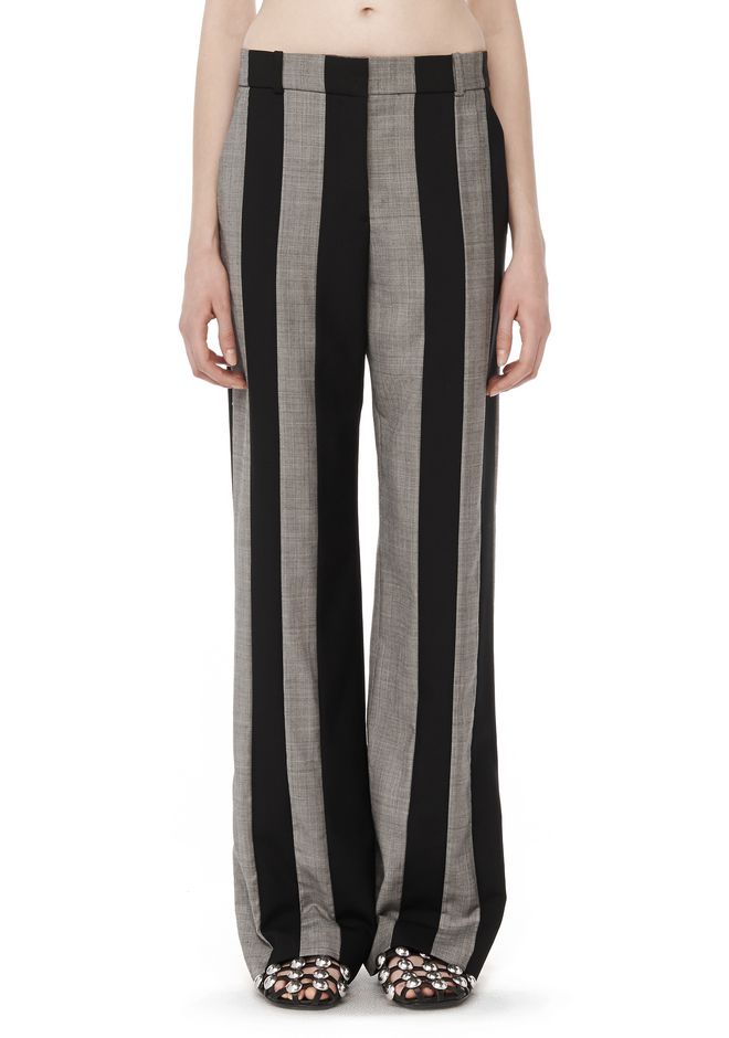 Alexander Wang ‎RUNWAY TAILORED STRIPED PANTS ‎ ‎PANTS‎ | Official Site