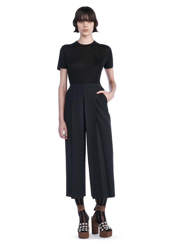 Alexander Wang ‎HIGH WAISTED PANT WITH FOLD FRONT DETAIL ‎ ‎PANTS ...