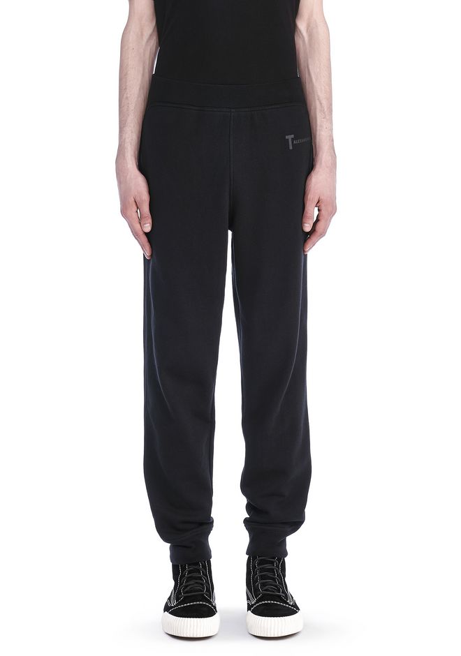 alexander wang logo sweatpants