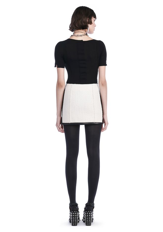 Alexander Wang ‎MINI WRAP SKIRT WITH TRIANGLE POCKET ‎ ‎SKIRT