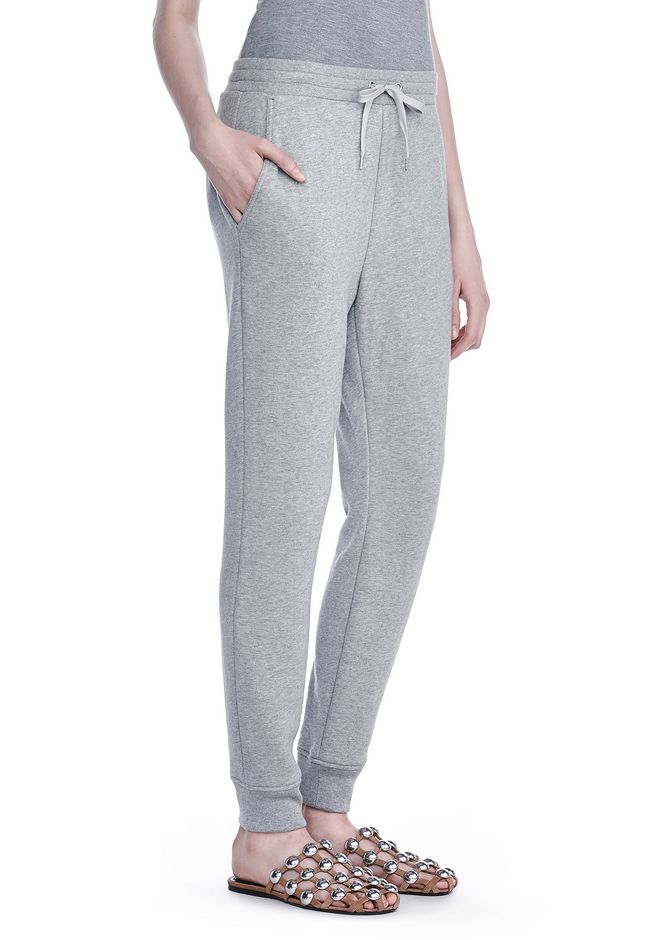 Alexander Wang ‎SOFT FRENCH TERRY SWEATPANTS ‎ ‎PANTS‎ | Official Site