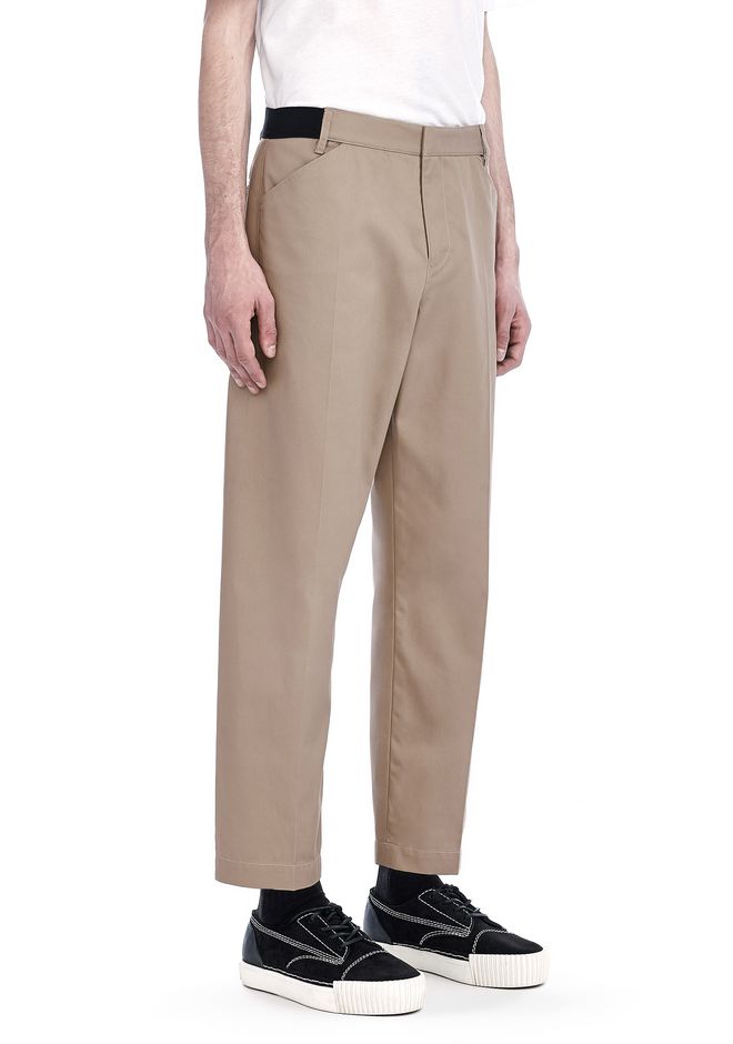 Alexander Wang ‎UNIFORM CREASED PANTS ‎ ‎PANTS‎ Official Site