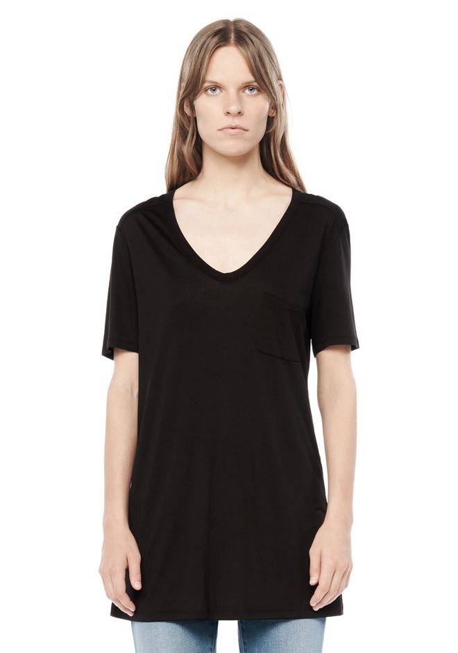 alexander wang t shirt cami hybrid