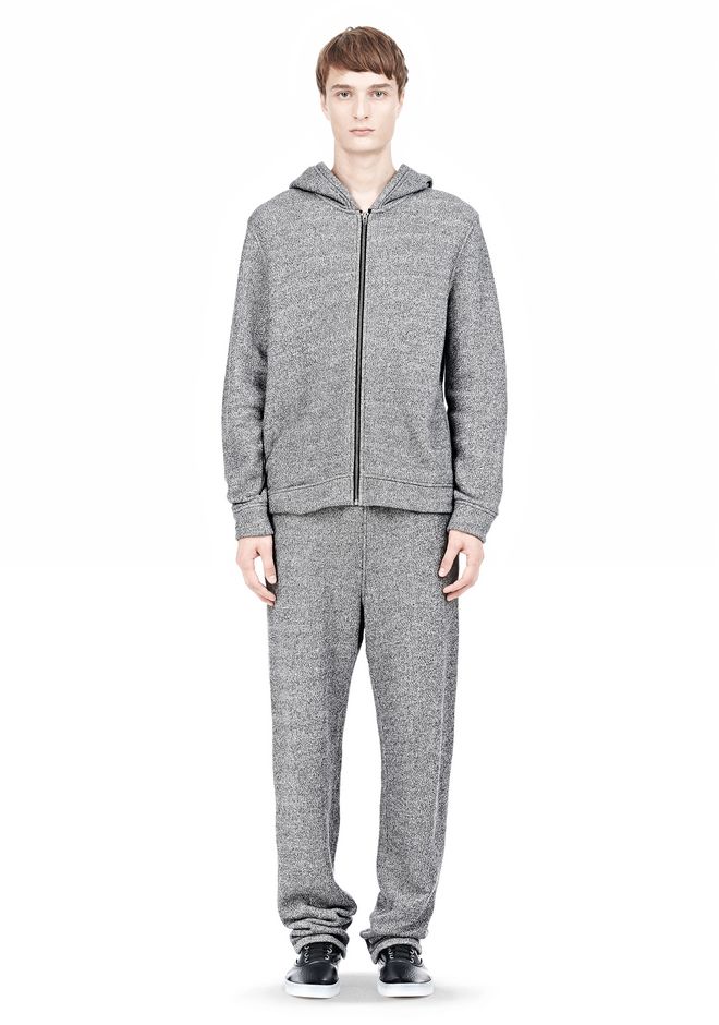 Alexander Wang ‎SPECKLED FRENCH TERRY HOODIE ‎ ‎HOODIE‎ | Official Site
