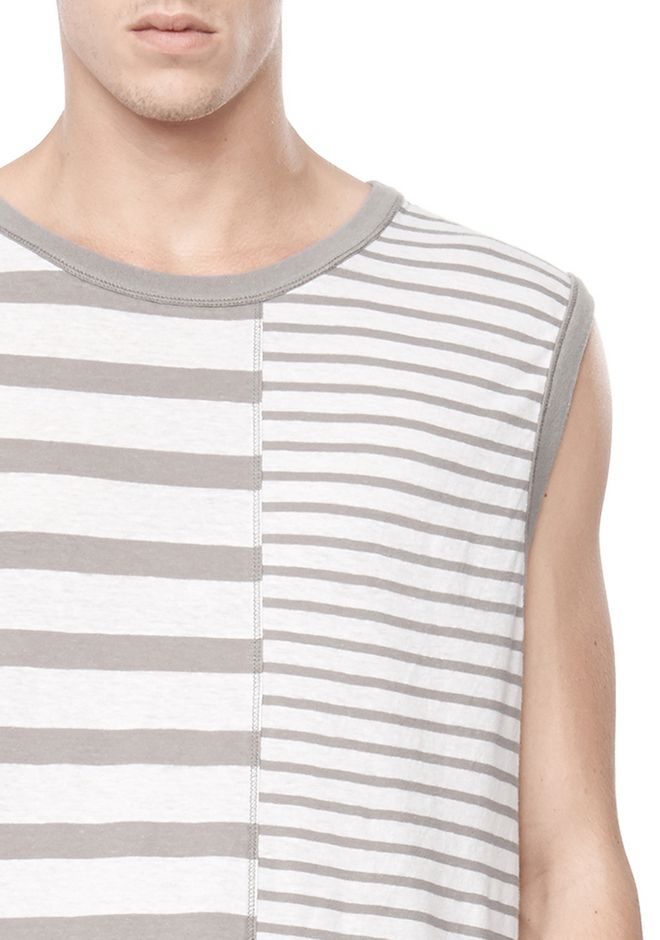 mens linen tank top