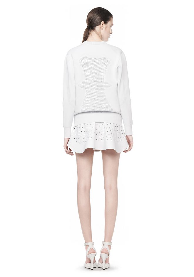 Alexander Wang ‎OPTICAL MESH PULLOVER ‎ ‎TOP‎ | Official Site