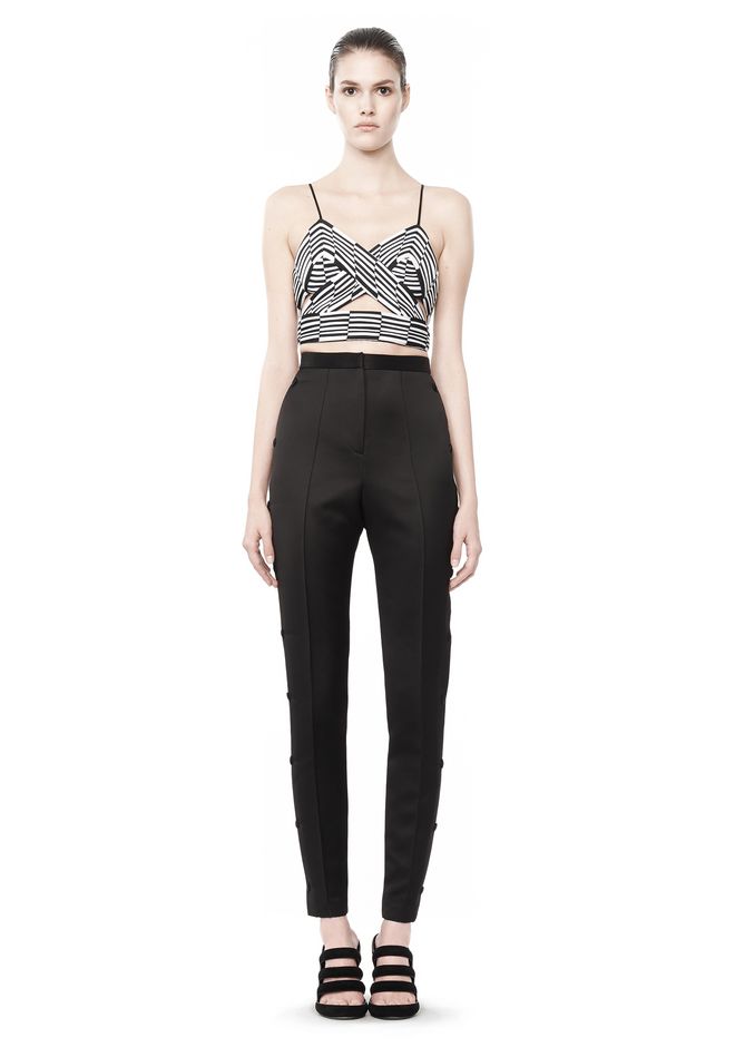 Alexander Wang ‎PLEATED TRIANGLE TOP ‎ ‎TOP‎ | Official Site