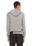 Alexander Wang ‎HOODIE PULLOVER WITH CONTRAST HEM ‎ ‎TOP‎ | Official Site