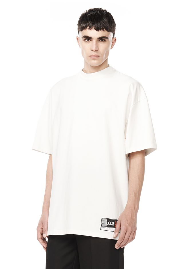 Download Alexander Wang ‎OVERSIZED MOCK NECK TEE ‎ ‎TOP‎ | Official ...