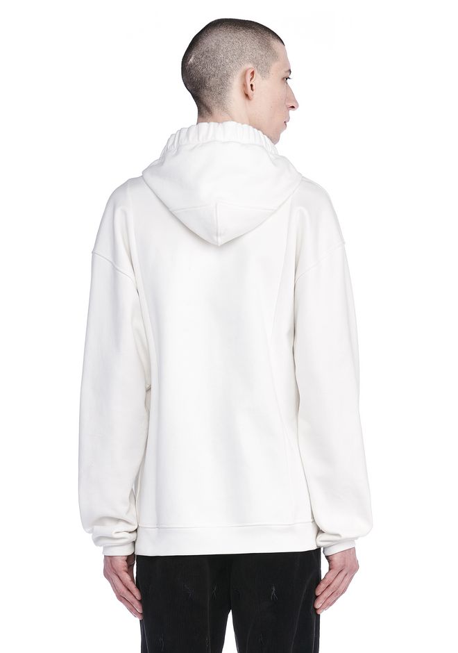 Alexander Wang ‎RUNWAY HOODIE WITH KNIT PANEL ‎ ‎TOP‎ | Official Site