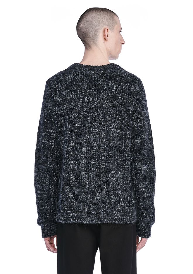 Alexander Wang ‎CHUNKY SWEATER WITH SADDLE SLEEVES ‎ ‎TOP‎ | Official Site