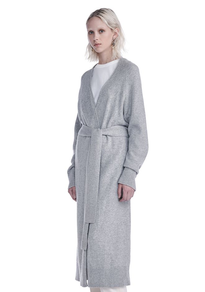 Alexander Wang ‎CASHWOOL ROBE CARDIGAN ‎ ‎TOP‎ Official Site