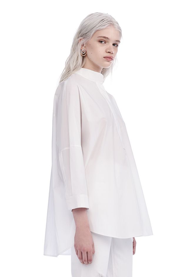 collared tunic shirt