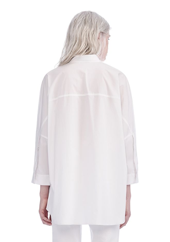 collared tunic shirt