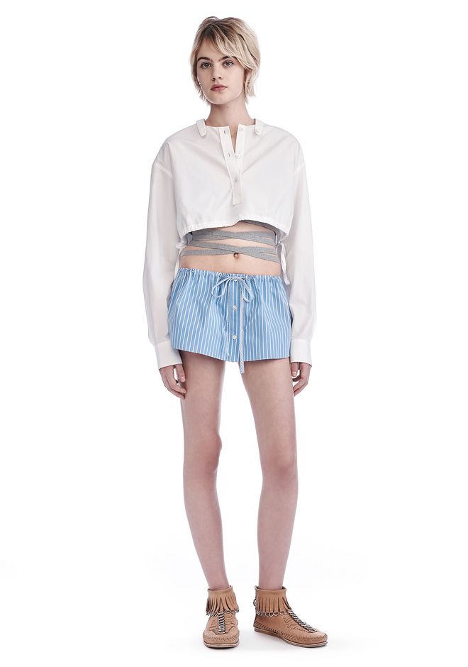 alexander wang deconstructed shirt