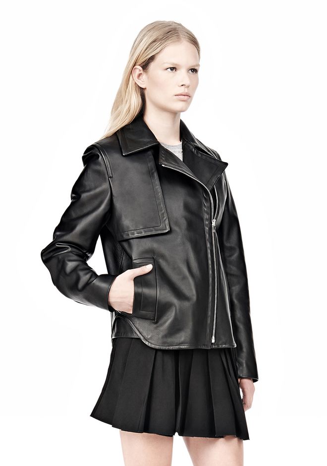 Alexander Wang âBOXY LEATHER JACKET â âJacketâ | Official Site
