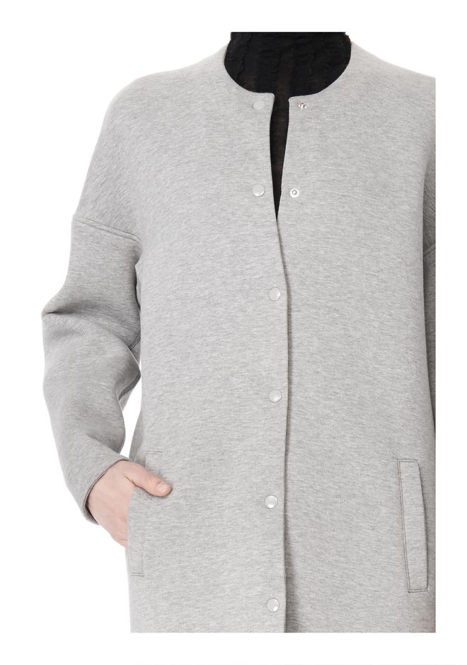 alexander wang oversized shirt coat