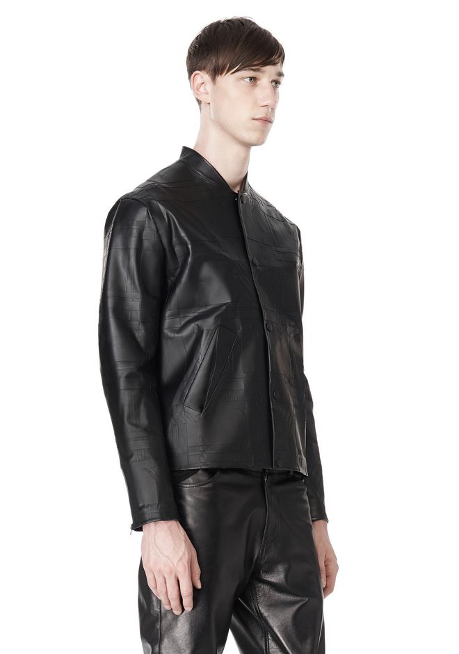 Alexander Wang ‎LASER CUT BONDED BOMBER ‎ ‎JACKETS AND OUTERWEAR ...