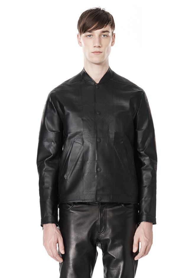Alexander Wang ‎LASER CUT BONDED BOMBER ‎ ‎JACKETS AND OUTERWEAR ...