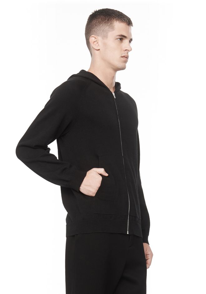 Alexander Wang ‎ZIP UP HOODIE ‎ ‎JACKETS AND OUTERWEAR ‎ |Official Site