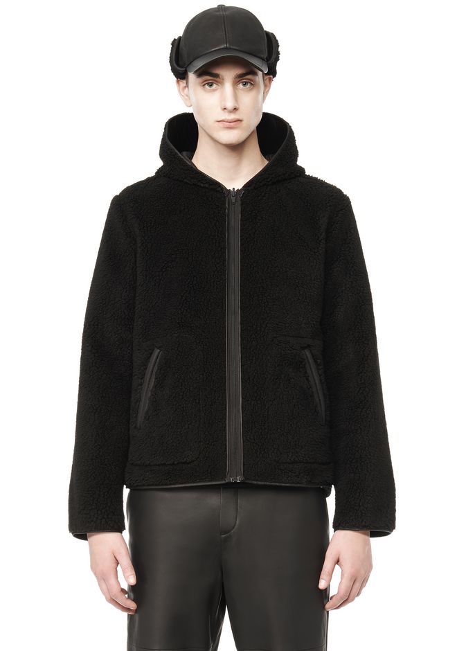 Alexander Wang ‎REVERSIBLE HOODIE ‎ ‎JACKETS AND OUTERWEAR ‎ | Official ...