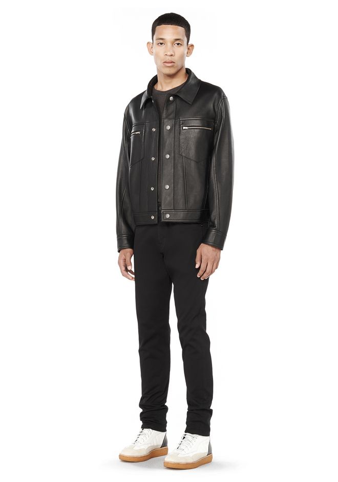 Alexander Wang ‎REVERSIBLE LEATHER JACKET ‎ ‎JACKETS AND OUTERWEAR ...