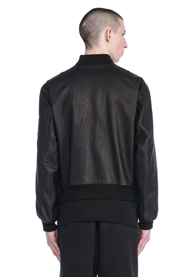 Alexander Wang ‎CLASSIC LEATHER BOMBER ‎ ‎JACKETS AND OUTERWEAR