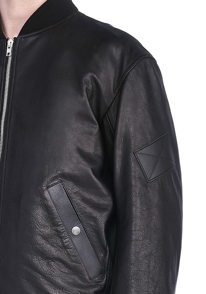 Alexander Wang ‎classic Leather Bomber ‎ ‎jackets And Outerwear ‎ Official Site 7311